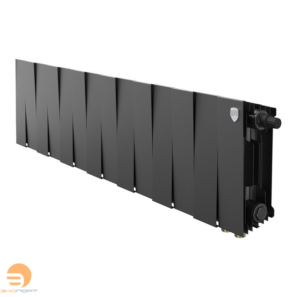Радиатор биметаллический PianoForte Noir Sable VDR 200/100  14 секций Royal Thermo