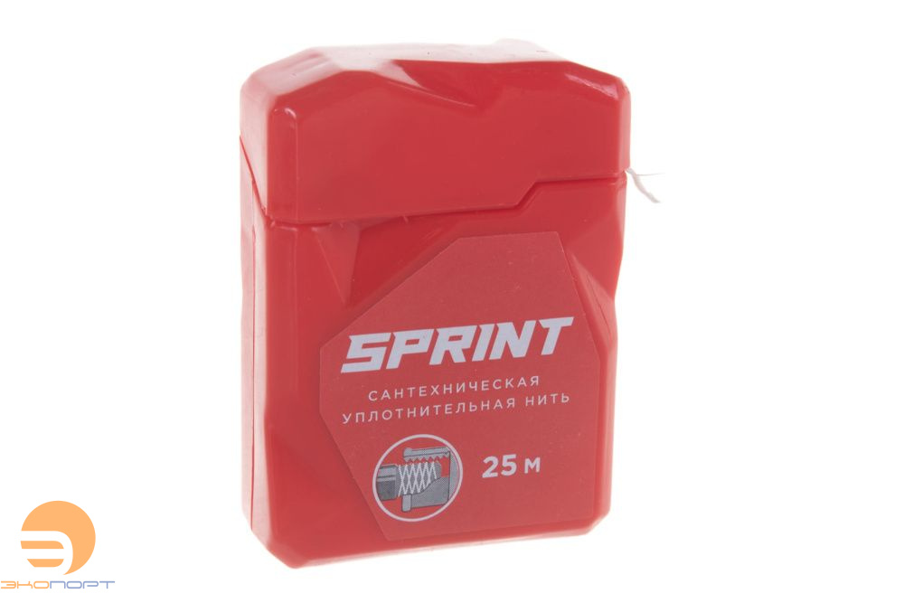 Нить уплотнительная Sprint 25м, бокс, блистер