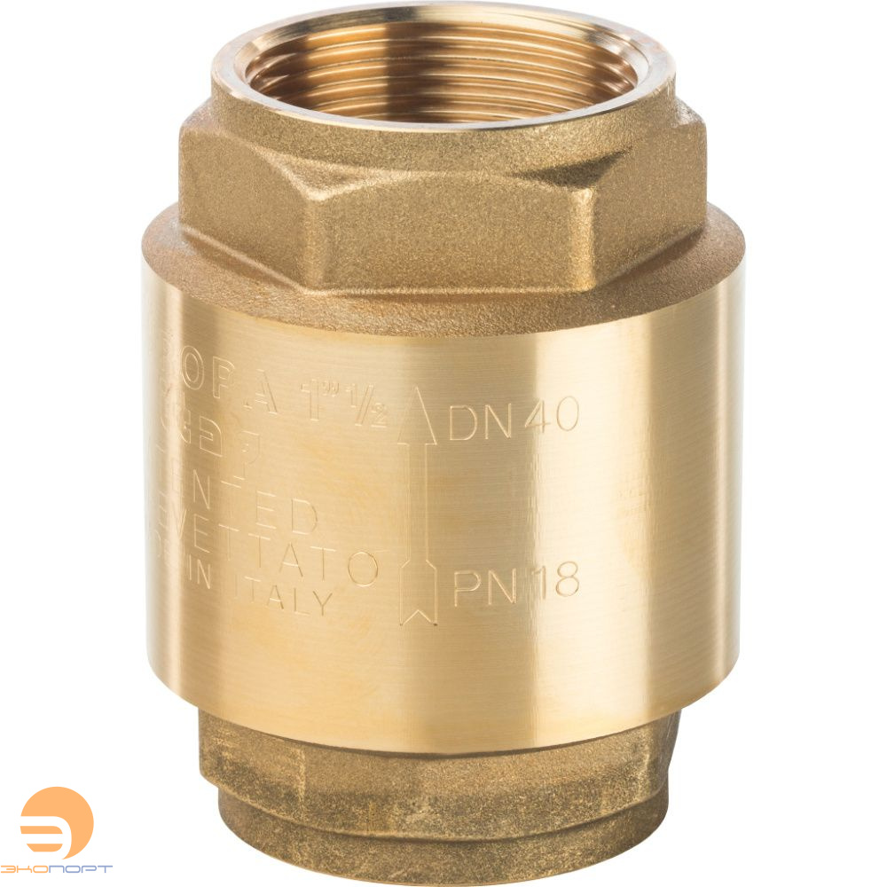 Клапан обр. с метал. седлом 11/2' STOUT/ITAP