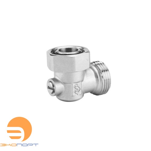 Узел нижнего подключения угловой 3/4 евроконус раздельный Varmega