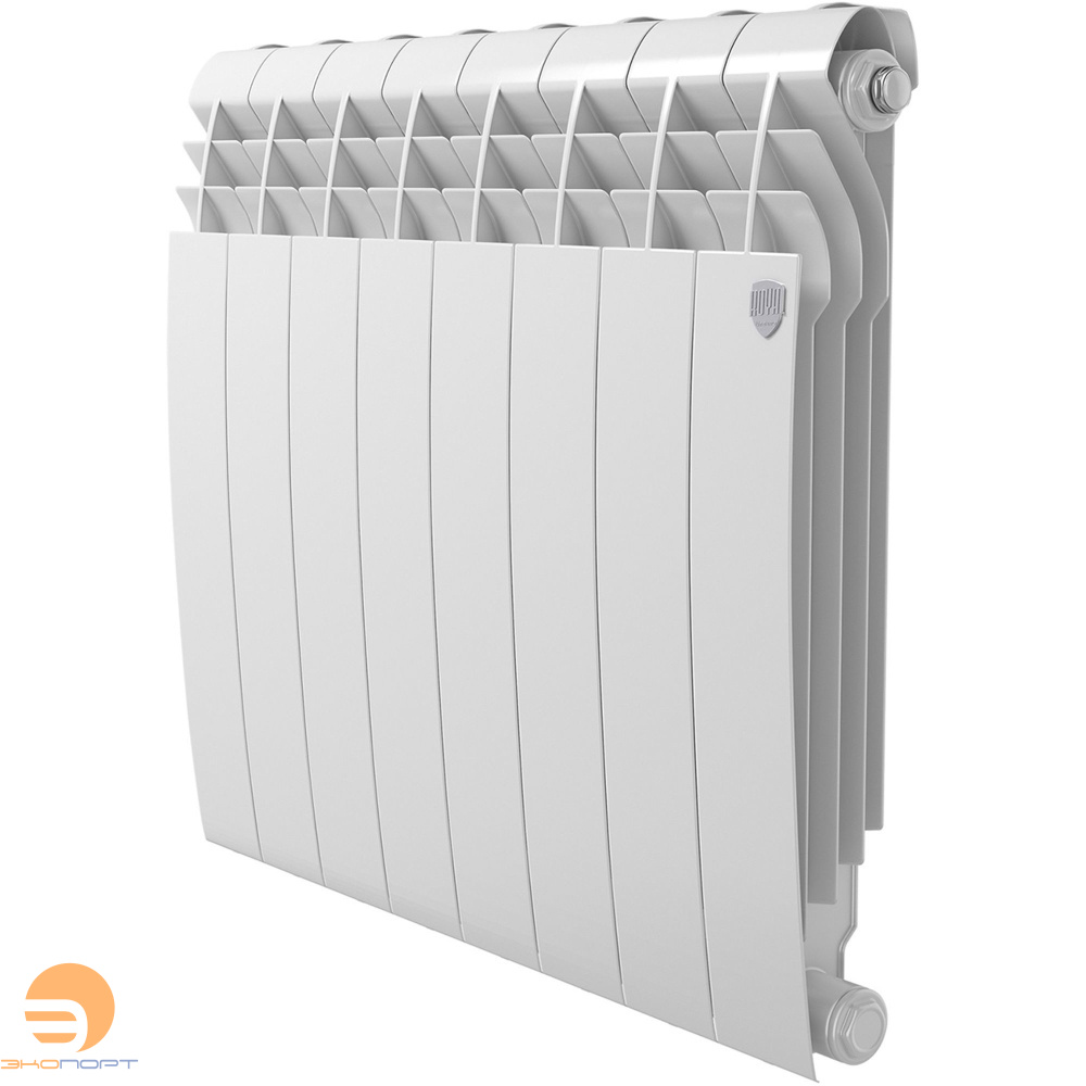 Радиатор биметаллический BiLiner Bianco 500/87  8 секций (белый) Royal Thermo