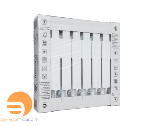 Радиатор алюминиевый 500/90  8 секций Теплоприбор