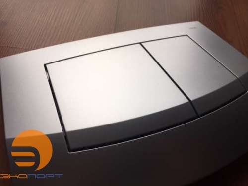 Клавиша TECEambia с 2-мя клавишами, хром матовый