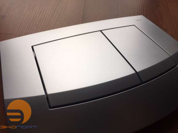 Клавиша TECEambia с 2-мя клавишами, хром матовый