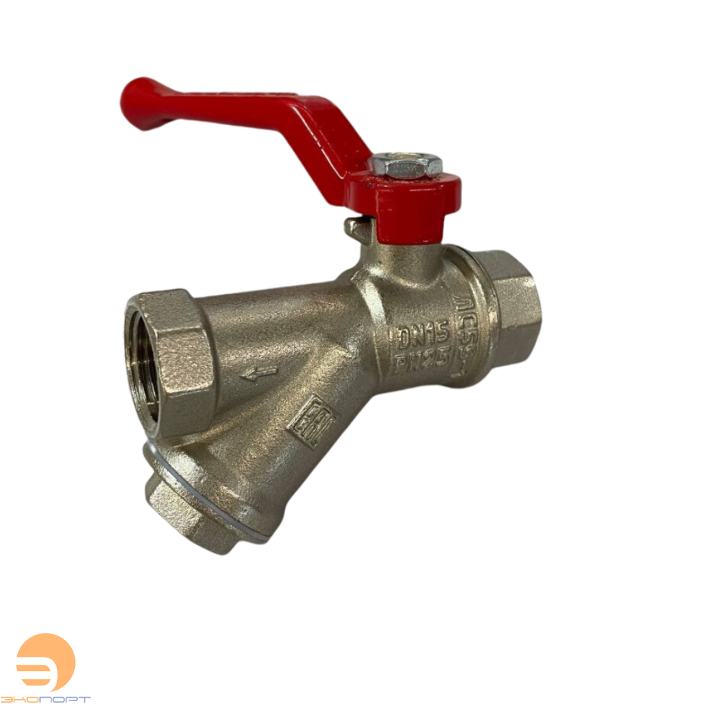 Кран с фильтром ВР рычаг 1/2 Valfex