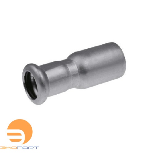 Переход ниппельный Inox press  18х15 нерж. KAN-Therm