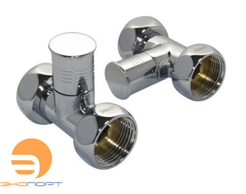 Кран прямой, колпачок 1"х3/4" г/г с отражателем SMART/Компл ПАРА (2шт.)