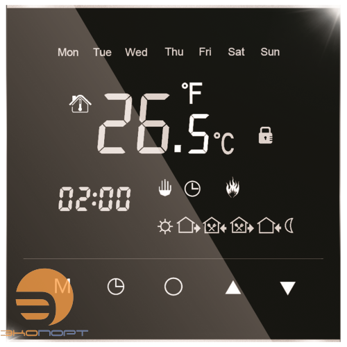 Терморегулятор IQ Thermostat BLACK DIAMOND программируемый, сенсорный