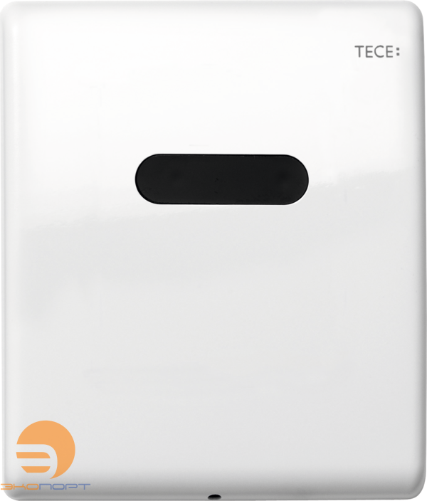 Клавиша для писсуара TECEplanus с ИК-сенсором, батарея 6 В, белая глянцевая