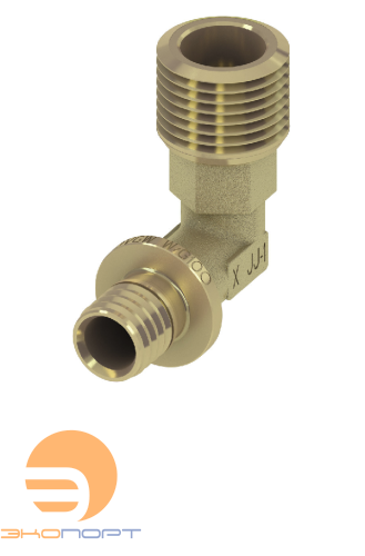 Уголок с НР  20 х 3/4" AG  латунь TECE