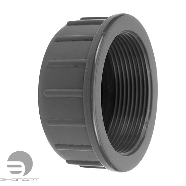 Крышка резьбовая (11/4) PN10 PVC-U