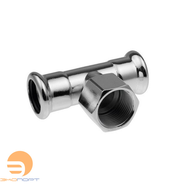Тройник с ВР  66,7*Rp3/4"*66,7 press KAN-Therm Steel