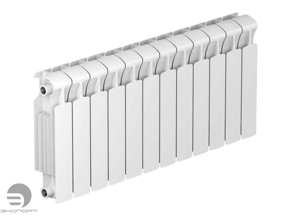 Радиатор биметаллический Monolit 350/100 12 секции G3/4" боковое подкл. Rifar