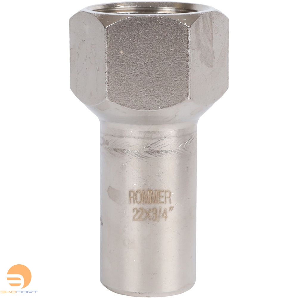 Вставки переходная 22-3/4 ВР нерж. пресс. Rommer