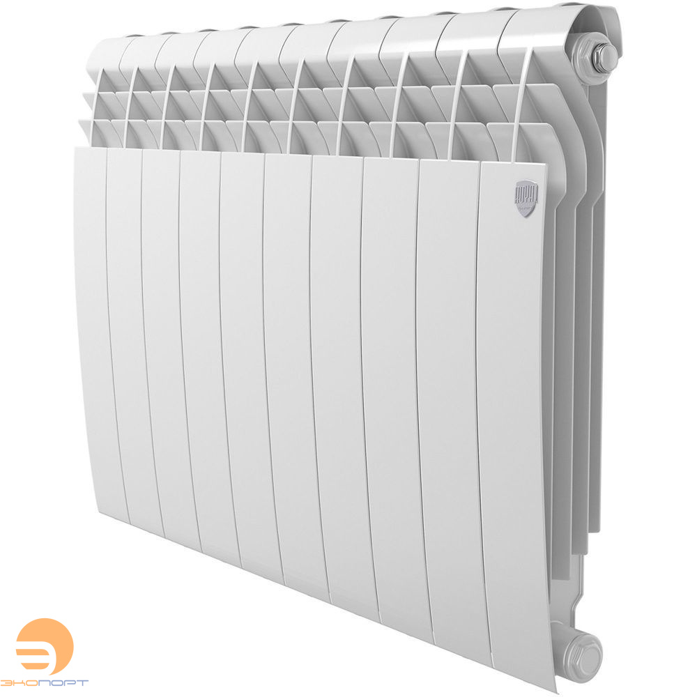 Радиатор биметаллический BiLiner Bianco 500/87 10 секций (белый) Royal Thermo