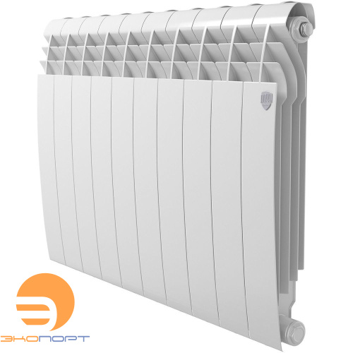 Радиатор биметаллический BiLiner Bianco 500/87 10 секций (белый) Royal Thermo