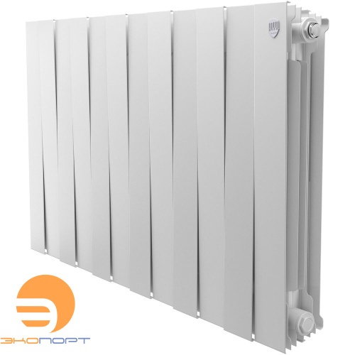 Радиатор биметаллический PianoForte Bianco Traffico 500/100  12 секции Royal. Thermo