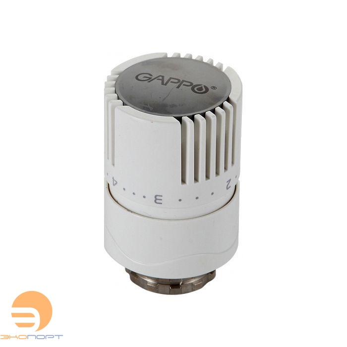 Головка термостатическая жидкостная белая М30х1,5 мм G453 Gappo