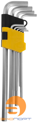 Набор ключей длинных имбусовых 9 шт STAYER