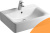 Умывальник 60см Connect CUBE, 1 отверстие под смеситель, с переливом IDEAL STANDARD