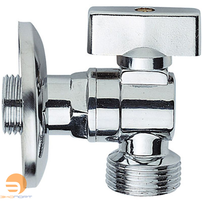 Кран шаровой угловой 1/2"х3/4"  Remer