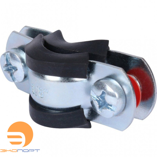 Хомут для труб 3/8 (15-19) с гайкой Stout