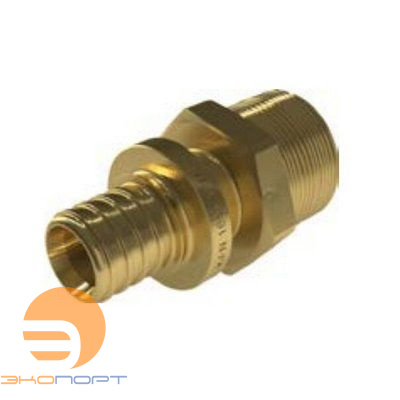 Соединитель 32 G1" НР латунный UltraLine KAN-therm
