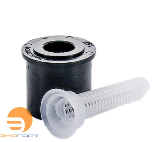 Форсунка (сопло) 15-F 360* радиус 3,4 -4,5 траектория 30*, 1,0-2,1 бар Rain Bird