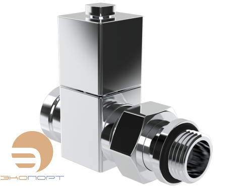 Вентиль ручной регулировки прямой 1/2" ручка КУБ Royal Thermo