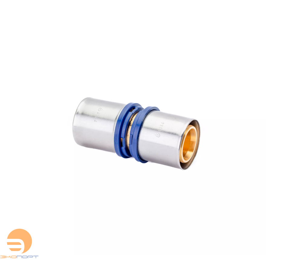 Муфта 40-40 латунь MLC Plus, пресс USYSTEMS