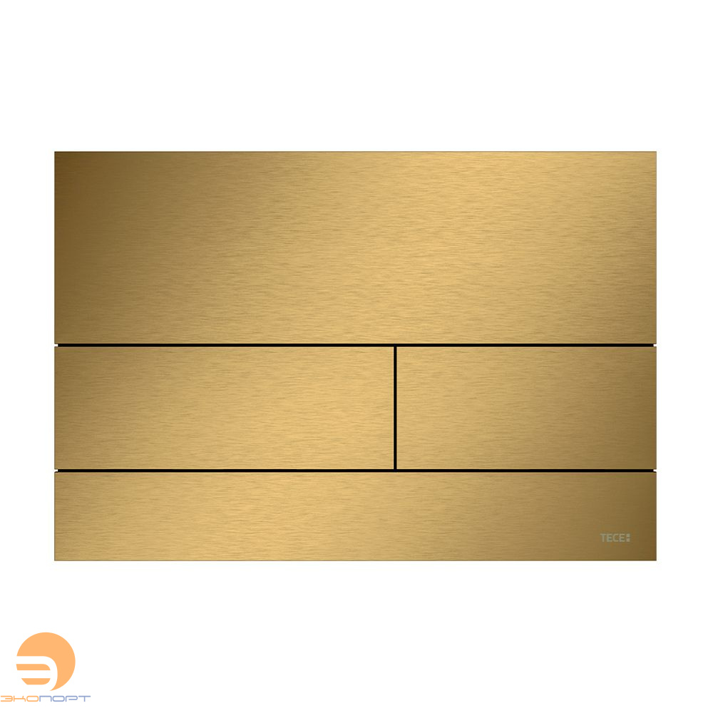Клавиша TECEsquare II, PVD покрытие: сатин, позолоченный