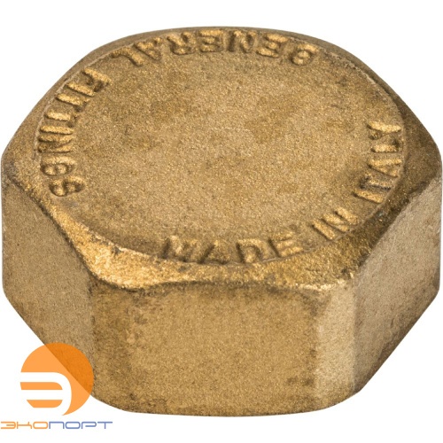 Заглушка ВР  3/4 (латунь) STOUT