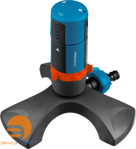 Распылитель стационарный с шестерённой передачей, пластиковый, на подставке RX-2 GRINDA