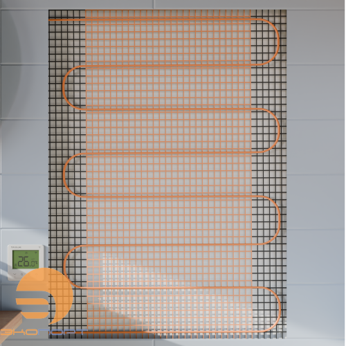 Комплект Тёплая стена 1 м2 (Мат нагревательный "Теплолюкс" SE 180 Вт/1,0 кв.м + теморегулятор SE)