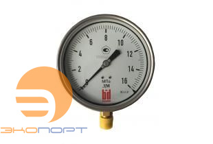 Напоромер НМ100Р (0..16кПа) кл.т.1,5 штуцер М20*1,5  (РАСПРОДАЖА)