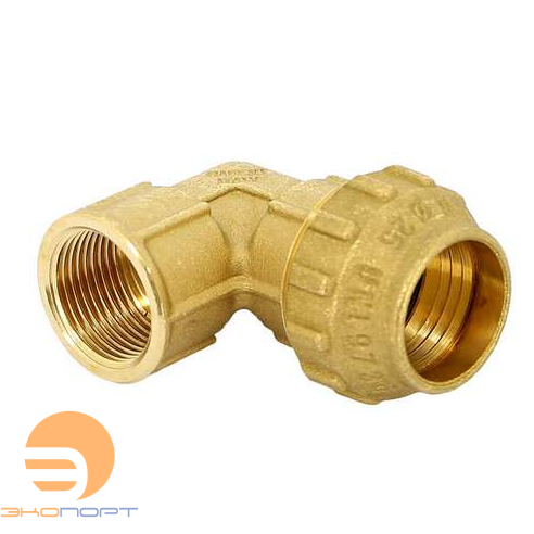 Угольник ВР 32mm х 1"  для ПЭ (латунь) (TIEMME)