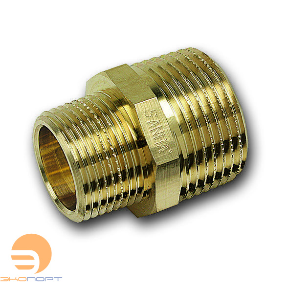Ниппель пер. НР 3/4x1/2" мод. 3245 (бронза) SANHA PURAFIT