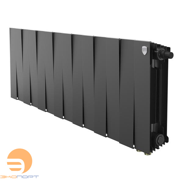 Радиатор биметаллический PianoForte Noir Sable VDR80 300/100  14 секций Royal Thermo