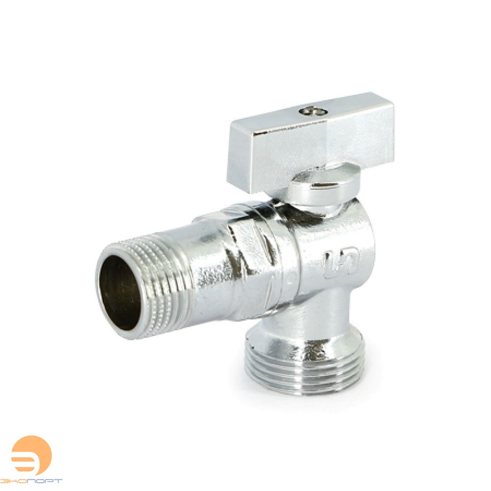 Кран угловой сантех. запорный 1/2"х3/4" Uni-fitt