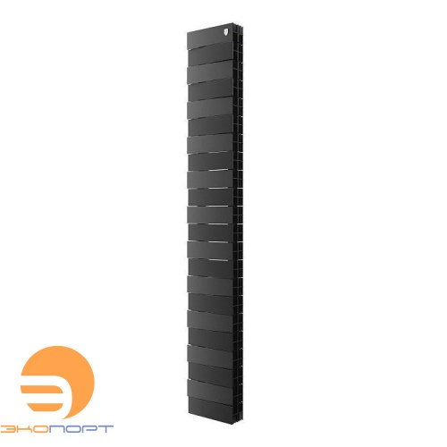 Радиатор биметаллический PianoForte TOWER 200 22 секц. Noir Sable Royal Thermo