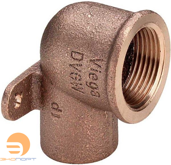 Водорозетка с двумя точками крепления 18х1/2 Viega