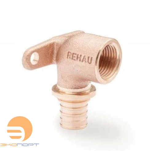 Угол 20-Rp3/4 ВР (корот) настен. под прибор, бронза RX Rehau