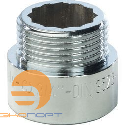 Удлинитель  НВ 15ммх3/4" хром  STOUT