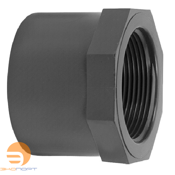 Втулка переходная PVC-U   20*3/8 " вн. резьба