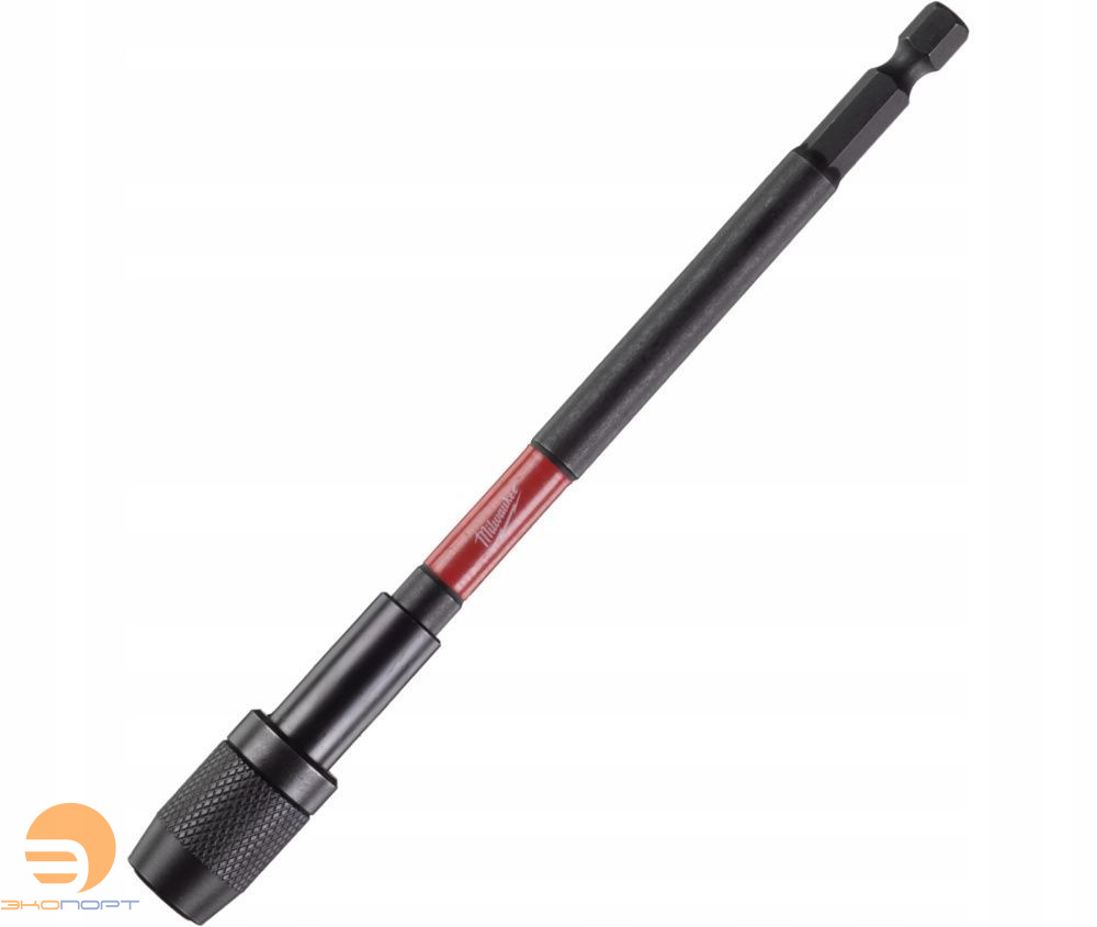 Держатель бит магнитный 1/4" HEX 152мм SHOCKWAVE с фиксатором, Milwaukee