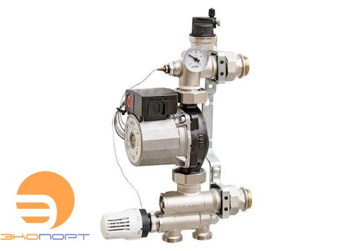 Насосно-смесительная группа SOLOMIX 1" с насосом Wilo RS 25/6-130 Uni-fitt