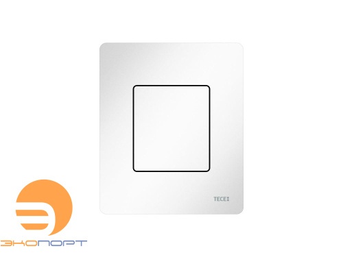Клавиша для писсуара TECEsolid, белая глянцевая