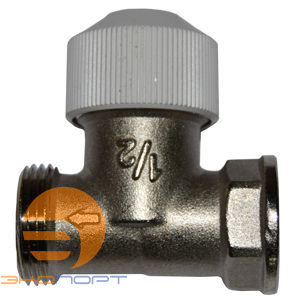 Вентиль прямой 1/2"х3/4" ВН, без хвостовика, термостатический (701301) SR Rubinetterie