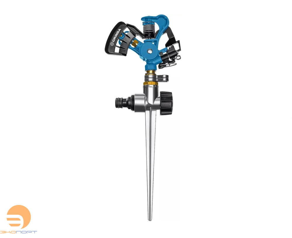 Распылитель импульсный, с адаптером, металлический, на пике, GRINDA RI-2 PROLine 