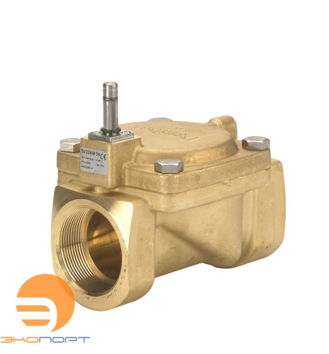 Клапан соленоидный EV220WR НЗ G 2" Ду50 Kv 40,9м3/ч EPDM (0,3-16 бар) 230 В 50/60 Гц